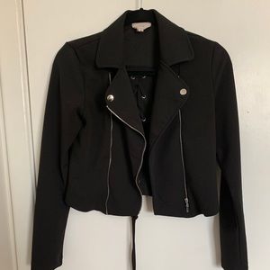 Black Motorcycle Jacket